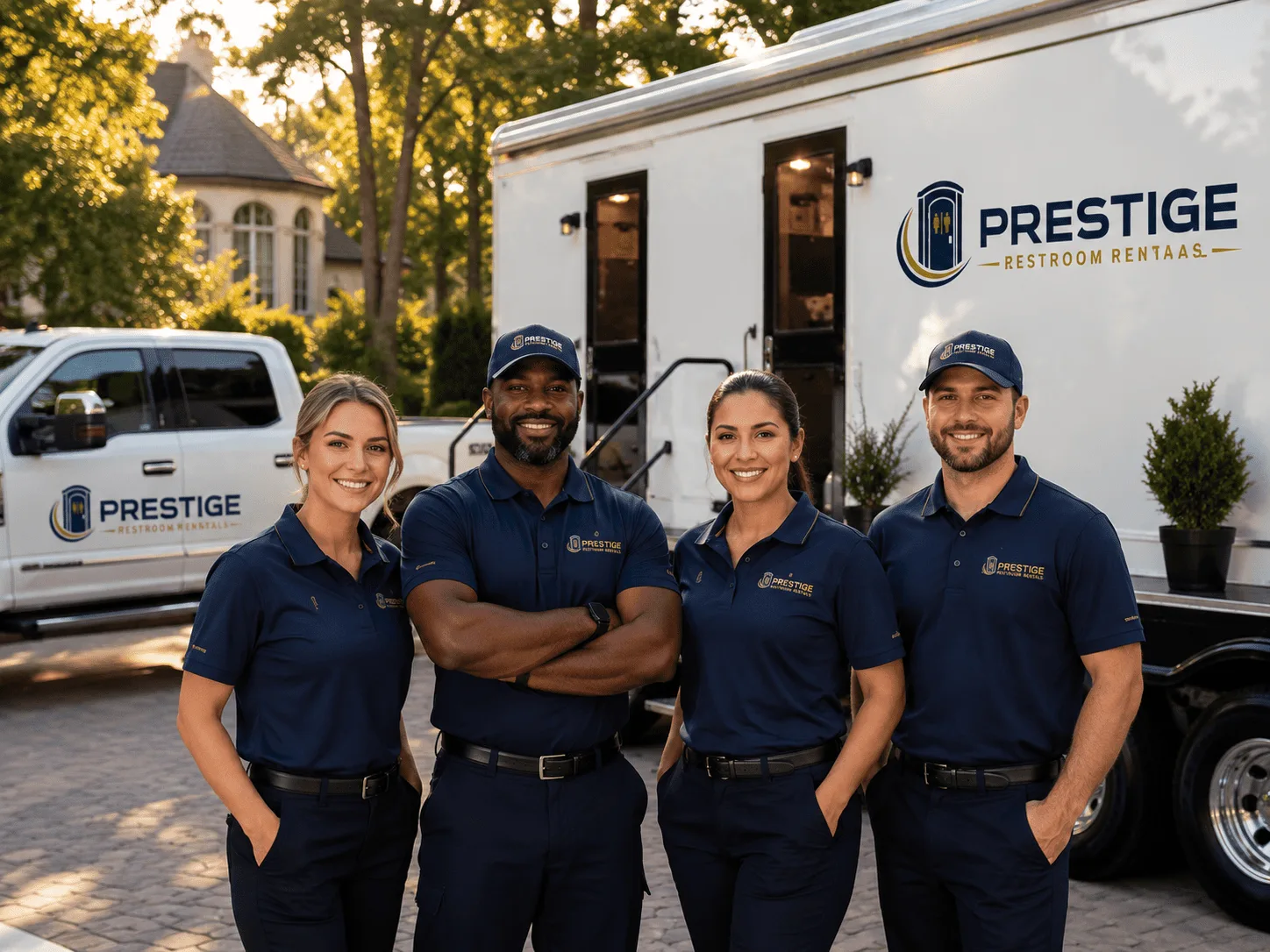 Trusted Luxury Portable Restrooms company in Akron, AL